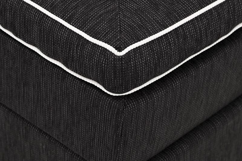 Charleston Komplett Sängpaket160x200 cm - Svart - Products - Möbler - Säng - Kontinentalsäng