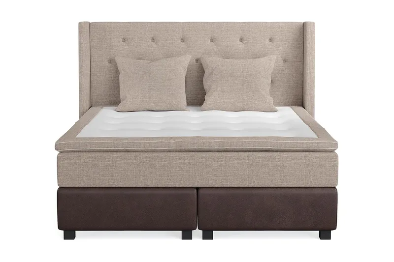 Cuba Kontinentalsäng 180x200 - (+Fler val) Beige/Brun - Products - Möbler - Säng - Kontinentalsäng