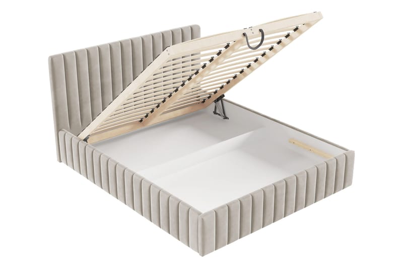 Desio Förvaringssäng 180x200 cm - Brun - Products - Möbler - Säng - Säng med förvaring