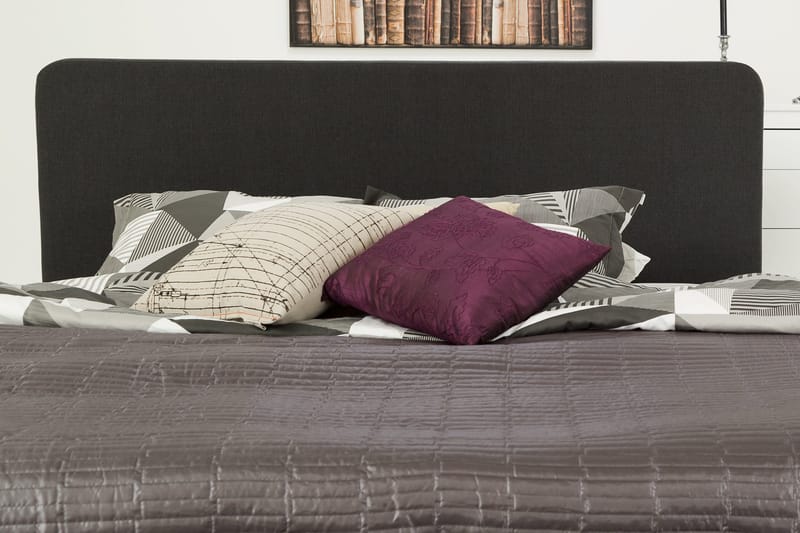 Dolly Kontinentalsäng 160x200 cm - Mörkgrå - Products - Möbler - Säng - Kontinentalsäng