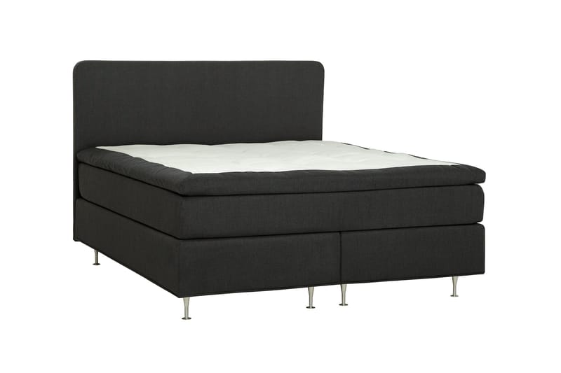 Dolly Kontinentalsäng 200x200 cm - Mörkgrå - Products - Möbler - Säng - Kontinentalsäng
