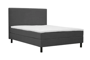 Dream Komplett Sängpaket 160x200 cm Slät Sänggavel - Mörkgrå - Products - Möbler - Säng - Kontinentalsäng