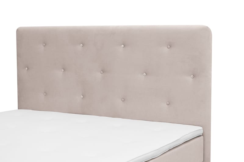 Dream Komplett Sängpaket 180x200 cm Assymetriska knappar - Beige - Products - Möbler - Säng - Kontinentalsäng