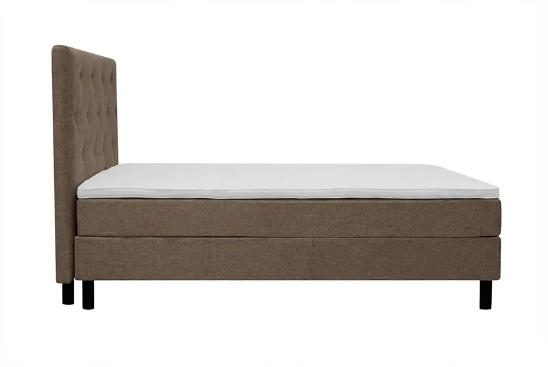 Dream Komplett Sängpaket 180x200 cm Assymetriska knappar - Brun - Products - Möbler - Säng - Kontinentalsäng
