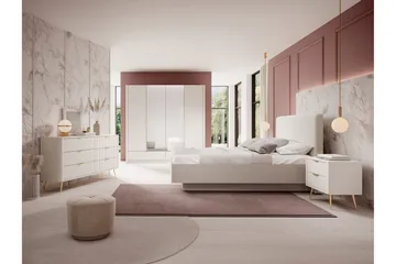 Forba Möbelset För Sovrum - Beige - Products - Möbler - Säng - Möbelset för sovrum