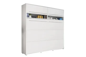 Rauk Sängskåp - Vit Högglans - Products - Möbler - Säng - Gästsäng & extrasäng - Sängskåp