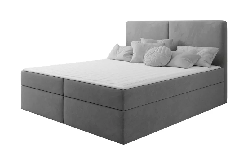 Garris Sängpaket Kontinentalsäng 140x200 cm - Grå - Products - Möbler - Säng - Komplett sängpaket