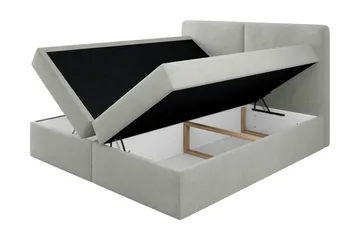 Garris Sängpaket Kontinentalsäng 140x200 cm - Ljusgrå - Products - Möbler - Säng - Komplett sängpaket