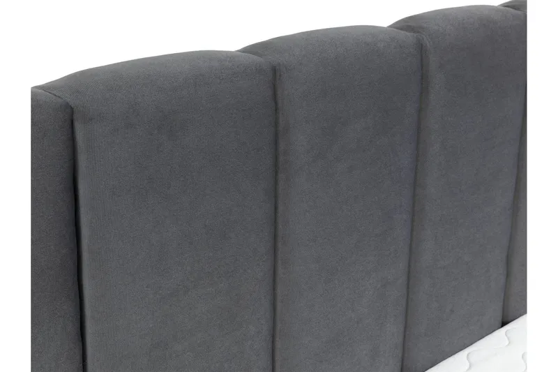Gioia Förvaringssäng 140x200 cm - Grå - Products - Möbler - Säng - Säng med förvaring