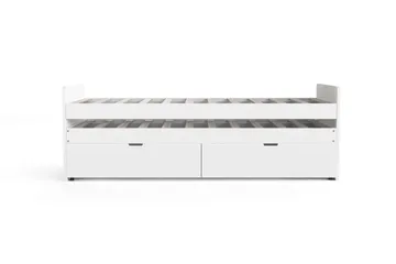 Granvik Sängram 90x200 cm utdragbar med extrasäng och förvaring - utan madrass - Products - Möbler - Säng - Sängram & sängstomme