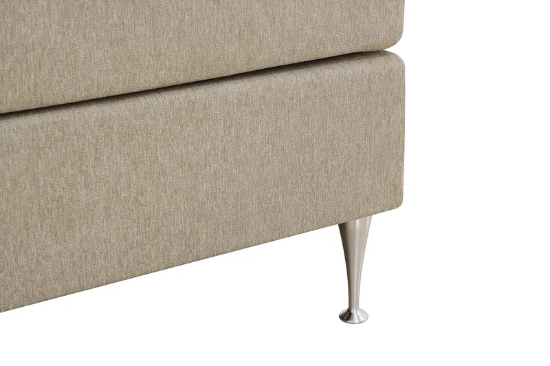 Hilton High Komplett Sängpaket 160x200 cm - Beige - Products - Möbler - Säng - Kontinentalsäng