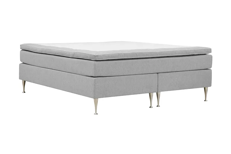 Hilton High Kontinentalsäng 160x200 cm - Grå - Products - Möbler - Säng - Kontinentalsäng