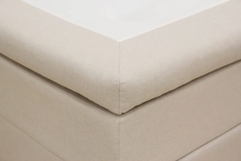 Hilton Komplett Sängpaket 160x200 cm Kontinentalsäng med diamant sänggavel - Beige - Products - Möbler - Säng - Kontinentalsäng