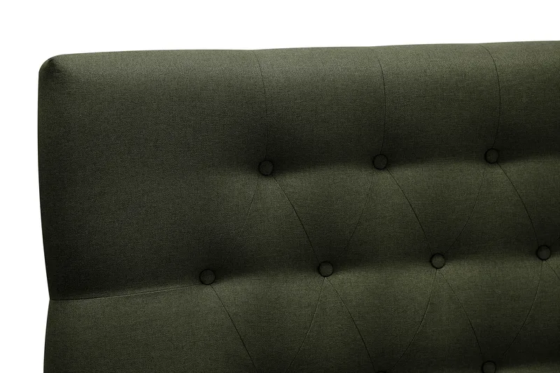 Hilton Komplett Sängpaket 160x200 cm Kontinentalsäng med diamant sänggavel - Grön - Products - Möbler - Säng - Kontinentalsäng