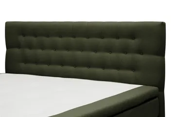 Hilton Komplett Sängpaket 160x200 cm Kontinentalsäng med diamant sänggavel - Grön - Products - Möbler - Säng - Kontinentalsäng
