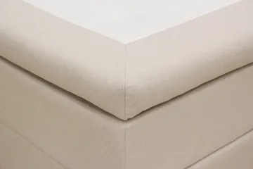 Hilton Komplett Sängpaket 160x200 cm Kontinentalsäng med rutad sänggavel - Beige - Products - Möbler - Säng - Kontinentalsäng