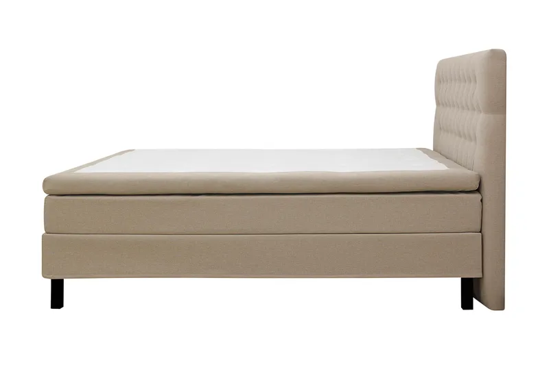 Hilton Komplett Sängpaket 180x200 cm Kontinentalsäng med diamant sänggavel - Beige - Products - Möbler - Säng - Kontinentalsäng