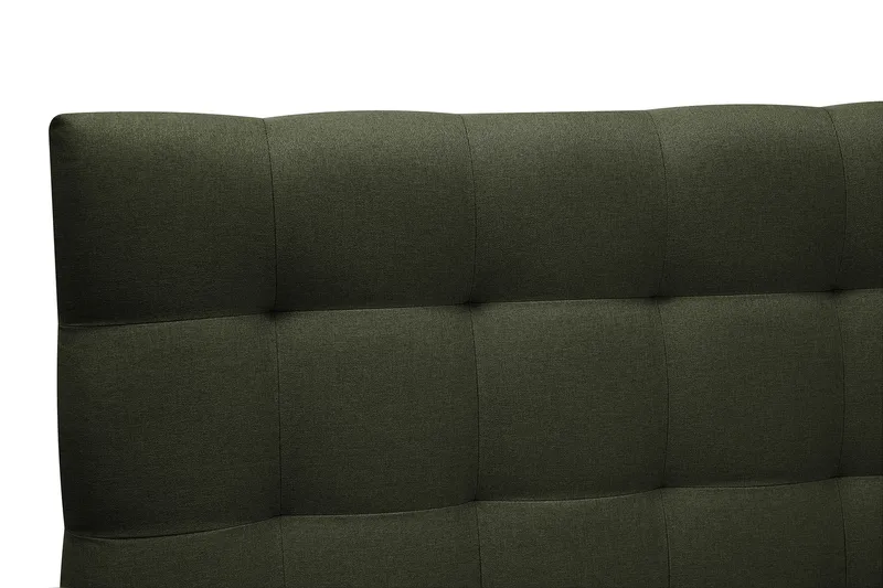 Hilton Komplett Sängpaket 180x200 cm Kontinentalsäng med rutad sänggavel - Grön - Products - Möbler - Säng - Kontinentalsäng