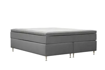 Hilton Lyx Kontinentalsäng 180x200 cm - Ljusgrå - Products - Möbler - Säng - Kontinentalsäng