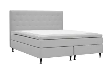 Hilton Plus Komplett Sängpaket 180x200 cm - Grå - Products - Möbler - Säng - Komplett sängpaket