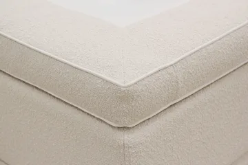 Hilton Premium Kontinentalsäng 160x200 cm - Ljusbeige Bouclé - Products - Möbler - Säng - Kontinentalsäng