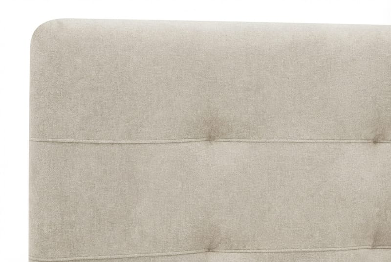 Hilton Premium Komplett Sängpaket 180x200 cm Kontinentalsäng med Sänggavel - Beige Tyg - Products - Möbler - Säng - Kontinentalsäng