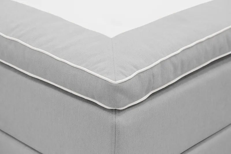 Hilton Plus Komplett Sängpaket 180x200 cm - Grå - Products - Möbler - Säng - Komplett sängpaket