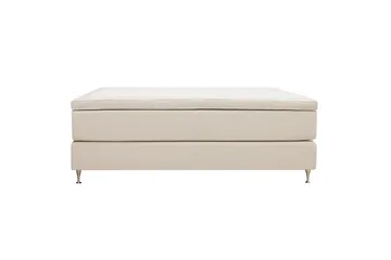 Hilton Premium Kontinentalsäng 160x200 cm - Ljusbeige Tyg - Products - Möbler - Säng - Kontinentalsäng
