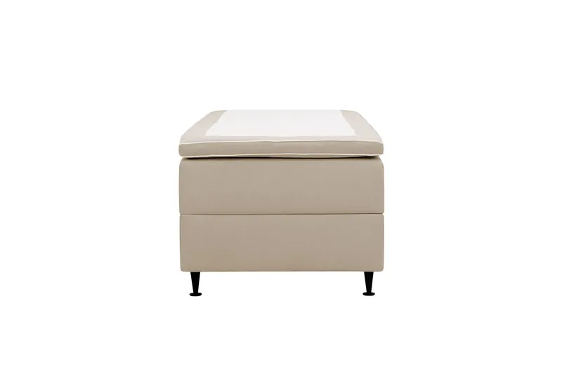 Hilton Plus Kontinentalsäng med Förvaring 90x200 cm - Beige - Products - Möbler - Säng - Enkelsäng