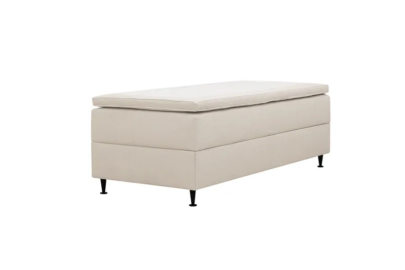 Hilton Plus Kontinentalsäng med Förvaring 90x200 cm - Ljusbeige - Products - Möbler - Säng - Säng med förvaring