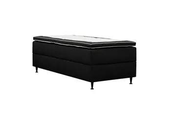 Hilton Plus Kontinentalsäng med Förvaring 90x200 cm - Antracit - Products - Möbler - Säng - Enkelsäng