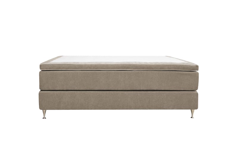 Hilton Premium Kontinentalsäng 160x200 cm - Ljusbrun Tyg - Products - Möbler - Säng - Kontinentalsäng