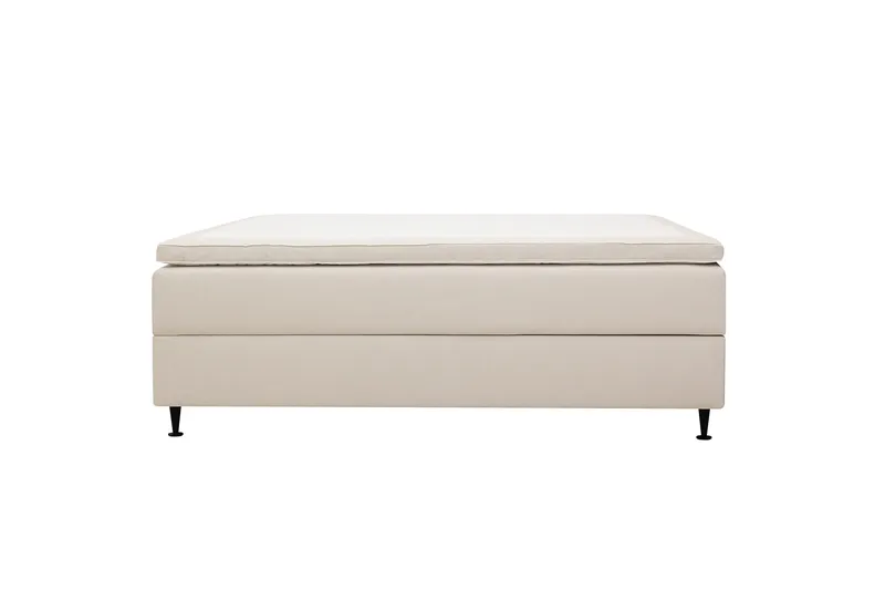 Hilton Plus Kontinentalsäng med Förvaring 90x200 cm - Ljusbeige - Products - Möbler - Säng - Säng med förvaring