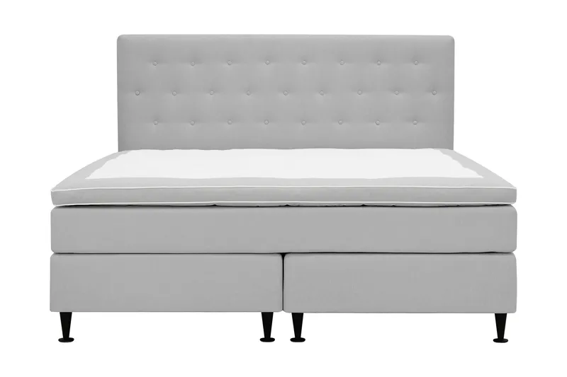 Hilton Plus Komplett Sängpaket 180x200 cm - Grå - Products - Möbler - Säng - Komplett sängpaket