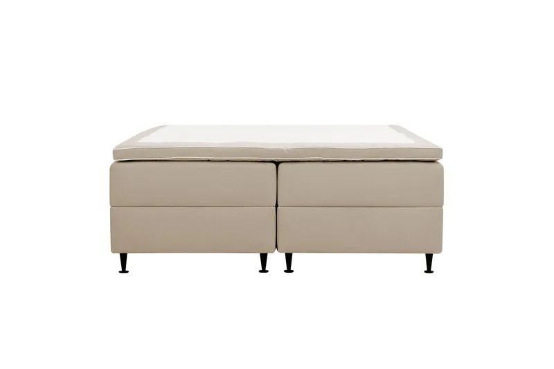 Hilton Plus Kontinentalsäng med Förvaring 160x200 cm - Beige - Products - Möbler - Säng - Enkelsäng
