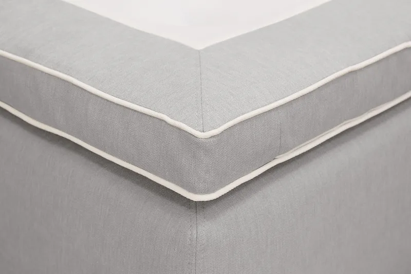 Hilton Plus Komplett Sängpaket med Förvaring 120x200 cm - Grå - Products - Möbler - Säng - Säng med förvaring