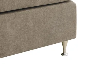 Hilton Premium Komplett Sängpaket 180x200 cm Kontinentalsäng med Sänggavel - Ljusbrun Tyg - Products - Möbler - Säng - Kontinentalsäng