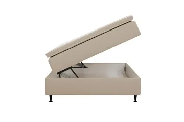 Hilton Plus Kontinentalsäng med Förvaring 140x200 cm - Beige - Products - Möbler - Säng - Enkelsäng