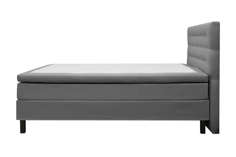 HVILA Classic Komplett Sängpaket 160x200 cm Kontinentalsäng med diamant sänggavel - Grå - Products - Möbler - Säng - Komplett sängpaket