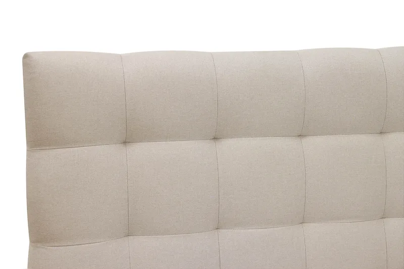 HVILA Classic Komplett Sängpaket 160x200 cm Kontinentalsäng med rutad sänggavel - Beige - Products - Möbler - Säng - Kontinentalsäng