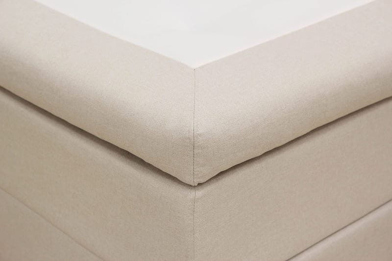 HVILA Classic Komplett Sängpaket 160x200 cm Kontinentalsäng med rutad sänggavel - Beige - Products - Möbler - Säng - Kontinentalsäng