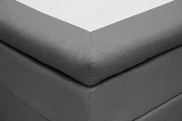 HVILA Classic Komplett Sängpaket 180x200 cm Kontinentalsäng med rutad sänggavel - Grå - Products - Möbler - Säng - Kontinentalsäng