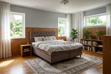 HVILA Plus Komplett Sängpaket 160x200 cm - Brun - Products - Möbler - Säng - Komplett sängpaket