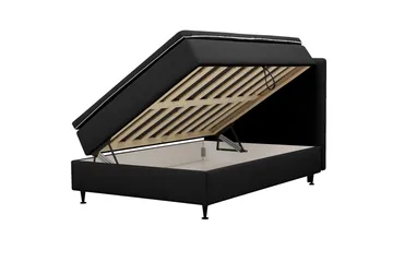 HVILA Plus Komplett Sängpaket med Förvaring 120x200 cm - Antracit - Products - Möbler - Säng - Enkelsäng