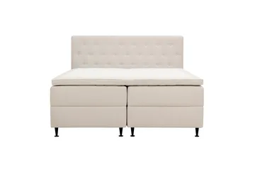HVILA Plus Komplett Sängpaket med Förvaring 160x200 cm, Ljusbeige