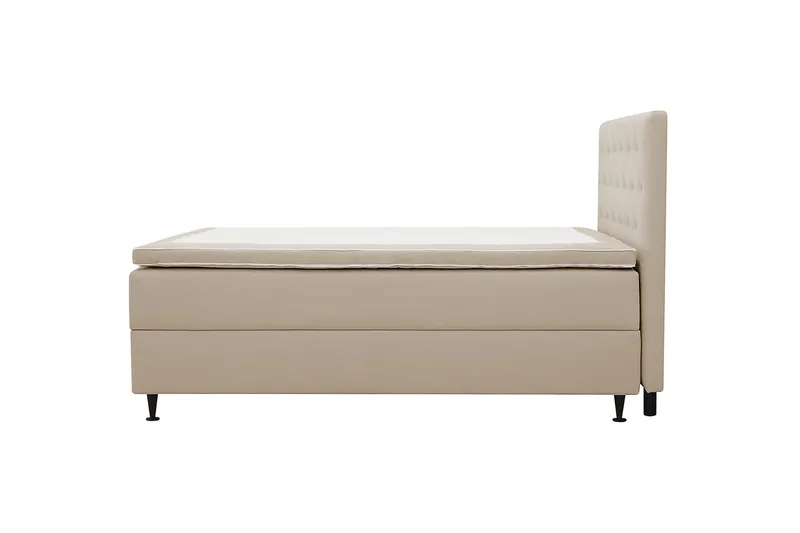 HVILA Plus Komplett Sängpaket med Förvaring 140x200 cm - Beige - Products - Möbler - Säng - Komplett sängpaket