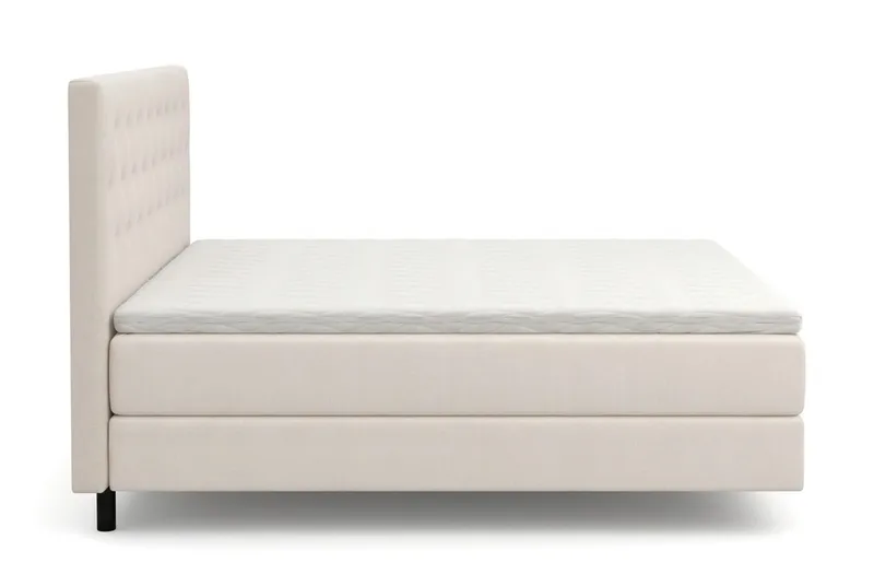 HVILA Premium Sängpaket Kontinentalsäng 180x200 cm med svävande effekt inkl. Bäddmadrass i Latex med Tvättbar klädsel - Medium/Fast - Products - Möbler - Säng - Komplett sängpaket