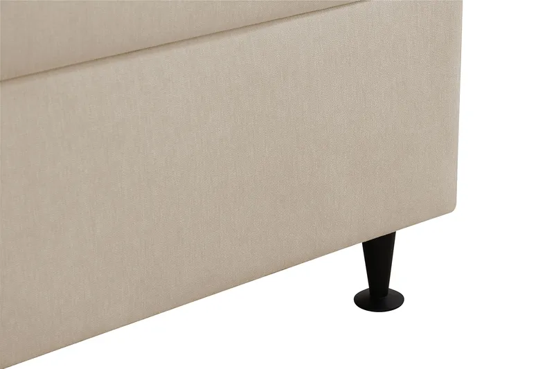 HVILA Plus Komplett Sängpaket med Förvaring 140x200 cm - Beige - Products - Möbler - Säng - Komplett sängpaket
