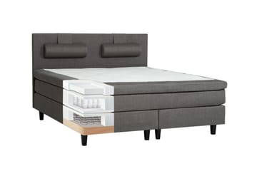 James Kontinentalsäng 180x200 - Ljusgrå - Products - Möbler - Säng - Kontinentalsäng