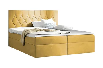 Jitendera Sängpaket Kontinentalsäng 140x200 cm med Förvaring